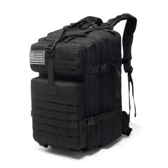 Tactical Backpack Black (50L)