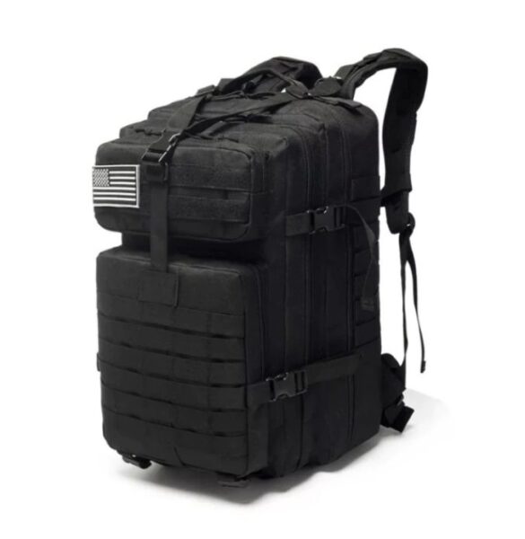 Tactical Backpack Black (50L)