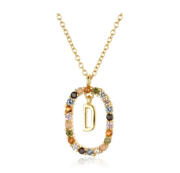 Untitled-1ANDYWEN 925 Sterling Silver Gold D-Gem