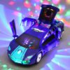 Police Dancing Car blue