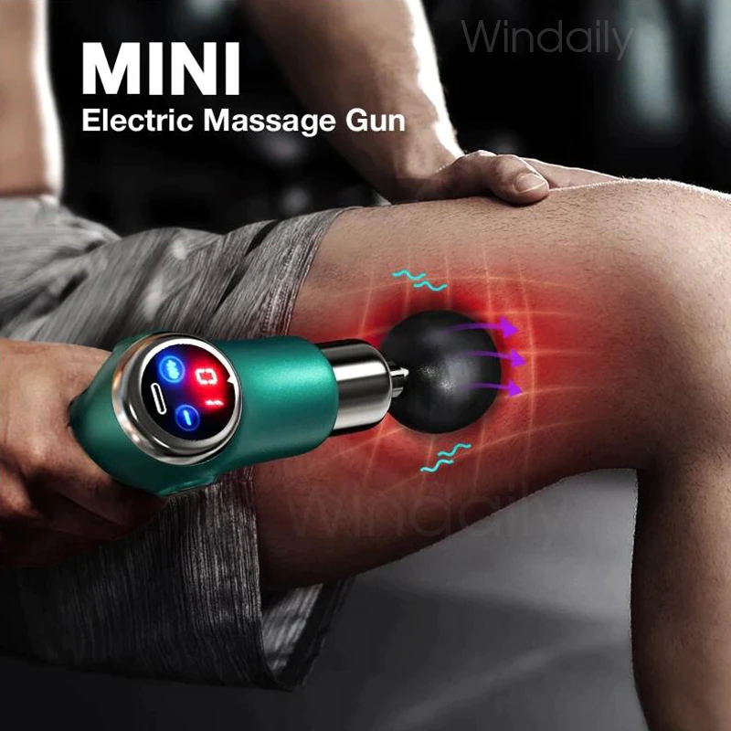Windaily W32 Mini LCD Massage Gun 32 Speed