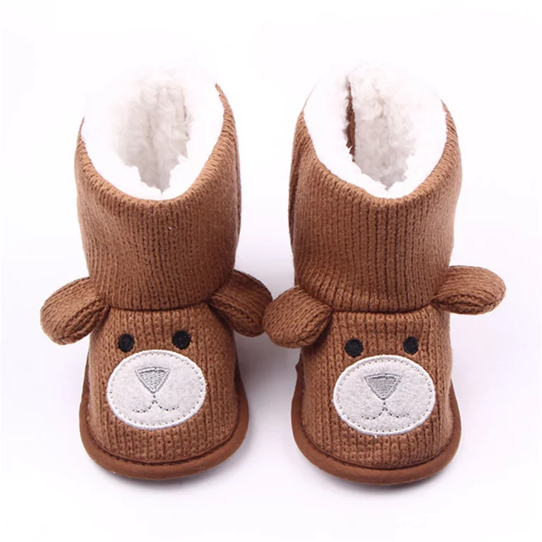MUPLY M11 Baby Winter Boots - Brown