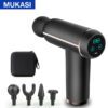 MUKASI LCD Display Massage Gun - Black
