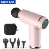 MUKASI LCD Display Massage Gun - Pink