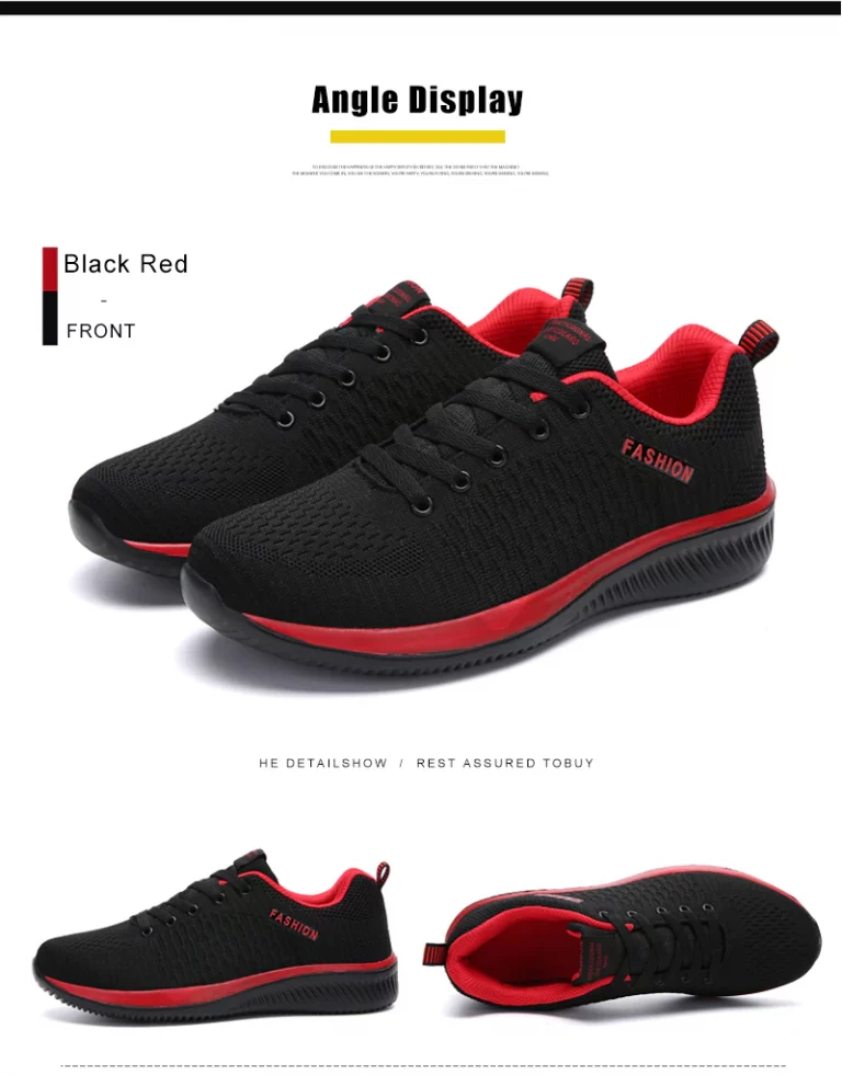 AIRAVATA Fashion Sneakers Red