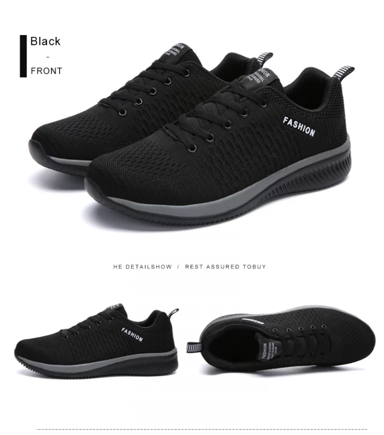 AIRAVATA Fashion Sneakers Black