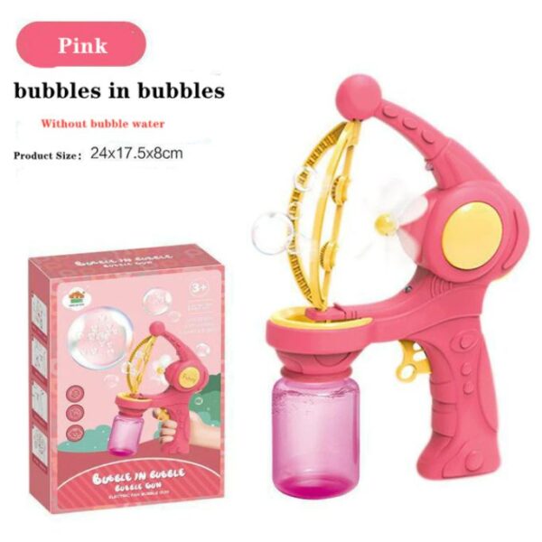 CONUSEA Bubble Gun Bubbles in bubble Pink