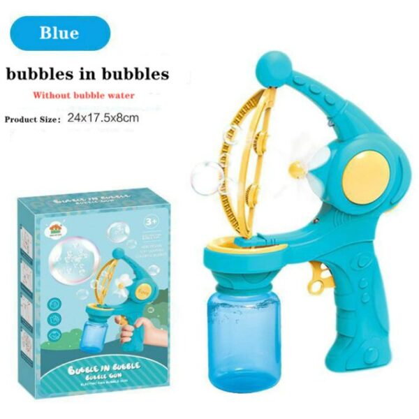 Bubbles in bubble blue