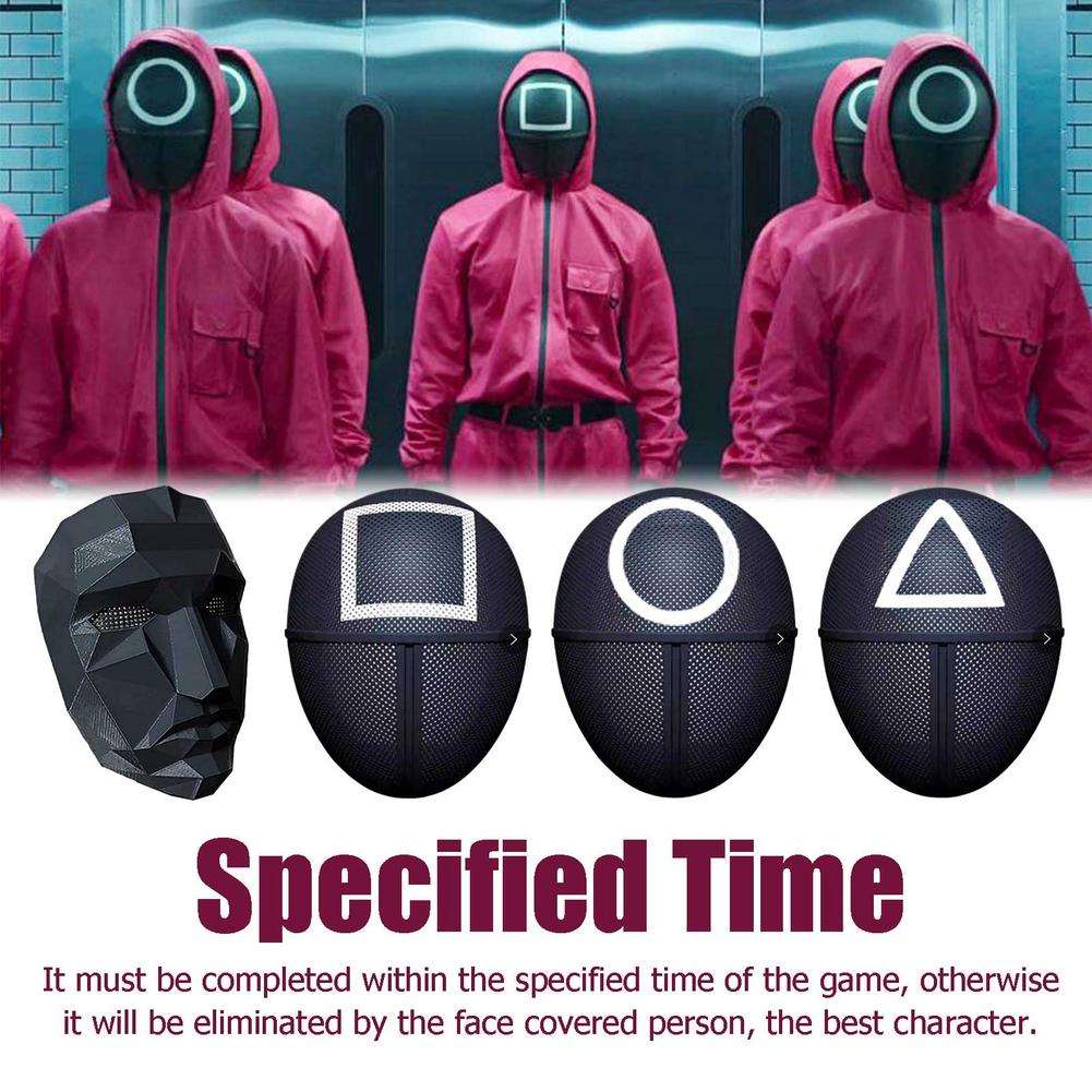 Squid Game Mask COS Cosplay