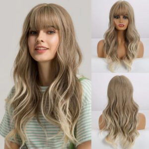 Tiny Lana Natural Black Long Wavy Synthetic Wig - LC226-1