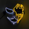 YEAHUI EL LED Mask Cosplay White-Yellow