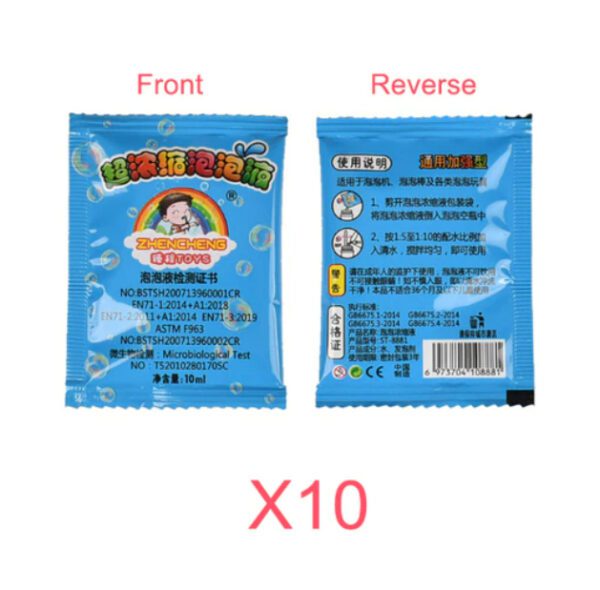 X10 10ml Bubble Liquid