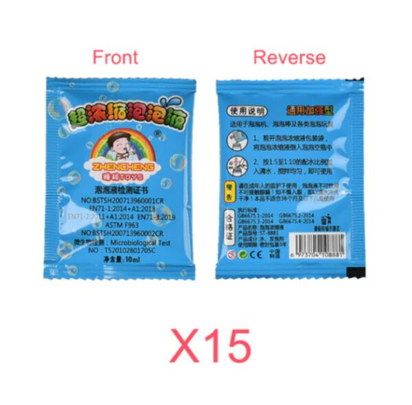 X15 10ml Bubble Liquid