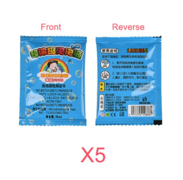 X5 10ml Bubble Liquid