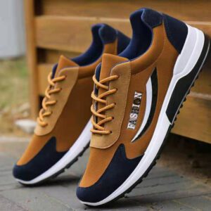 SMKYGG Men Non-slip Sneakers brown