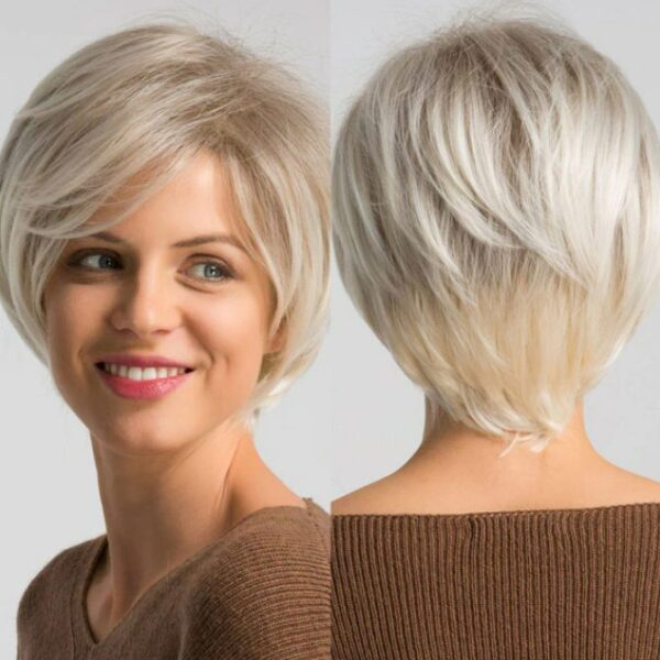 GEMMA Short Straight Bob Synthetic Wigs - Image 2
