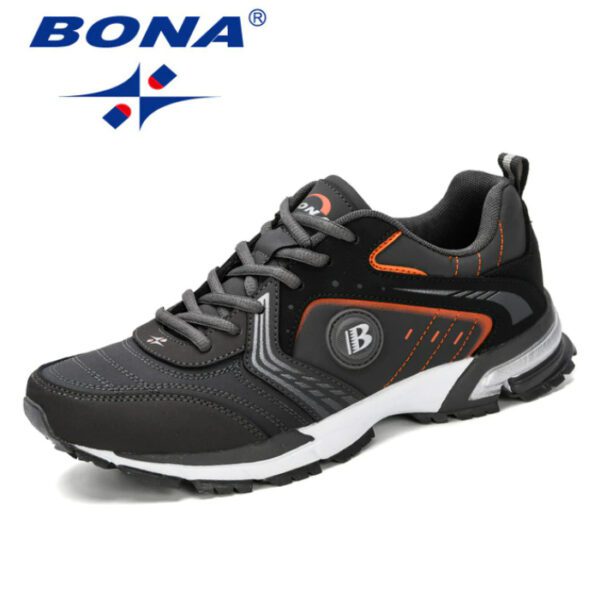Dark grey Charcoal grey orange-R