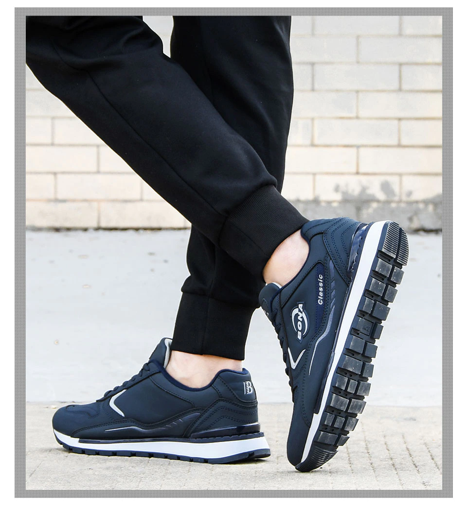 BONA 35769 Leather Men Sneakers