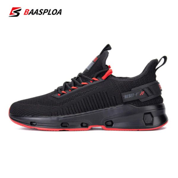A01-114517-HE Sneakers Black Red