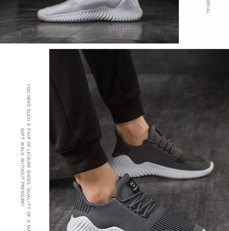 Ardor A13 Mens Running Shoes Gray