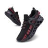 Black-Red Just So So Sneakers