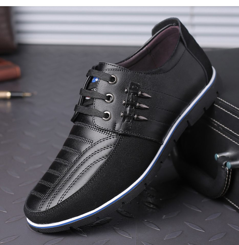 Castaway C8563 Men Fashion Business Formal Shoes  Black