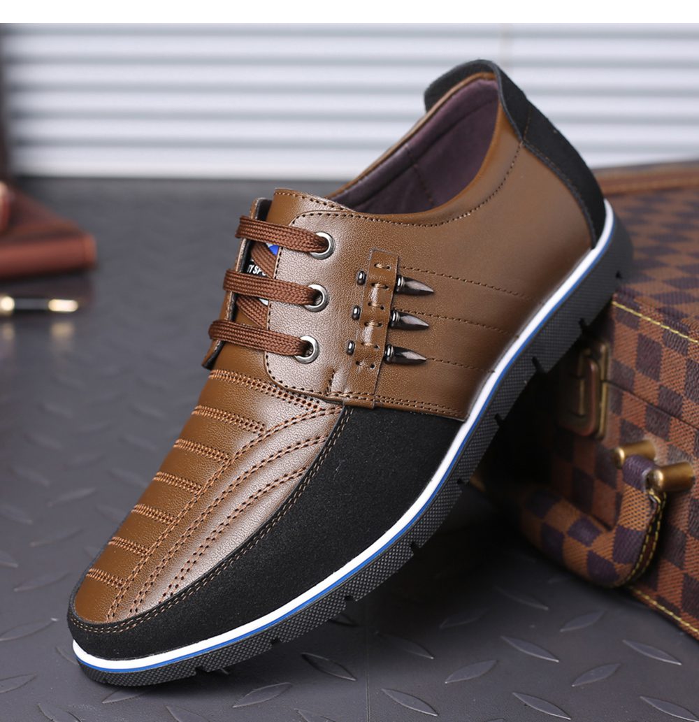 Castaway C8563 Men Fashion Business Formal Shoes  Auburn