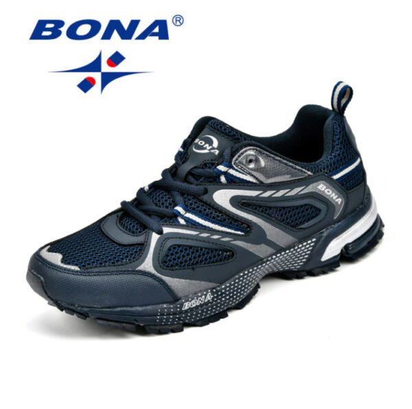 BONA 34870 Running Shoes Deep Blue Silvergrey