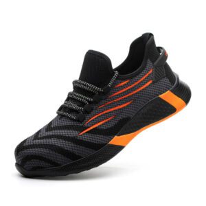 MJYTHF FZ-55 Men Work Safety Shoes Orange
