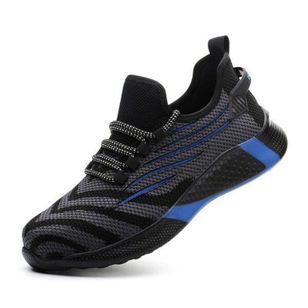 MJYTHF FZ-55 Men Work Safety Shoes Orange Blue