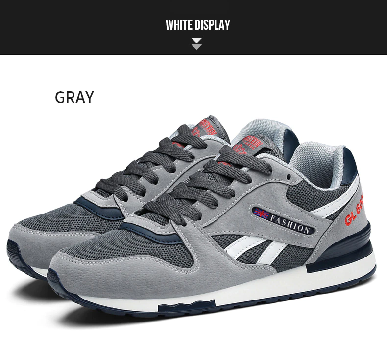 CO CIERLLD GL6000 Comfortable Male Sneakers Gray