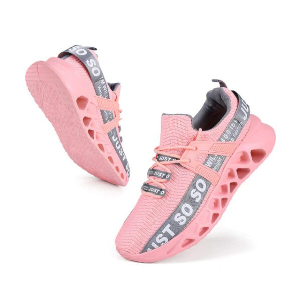 Pink Gray Just So So Sneakers