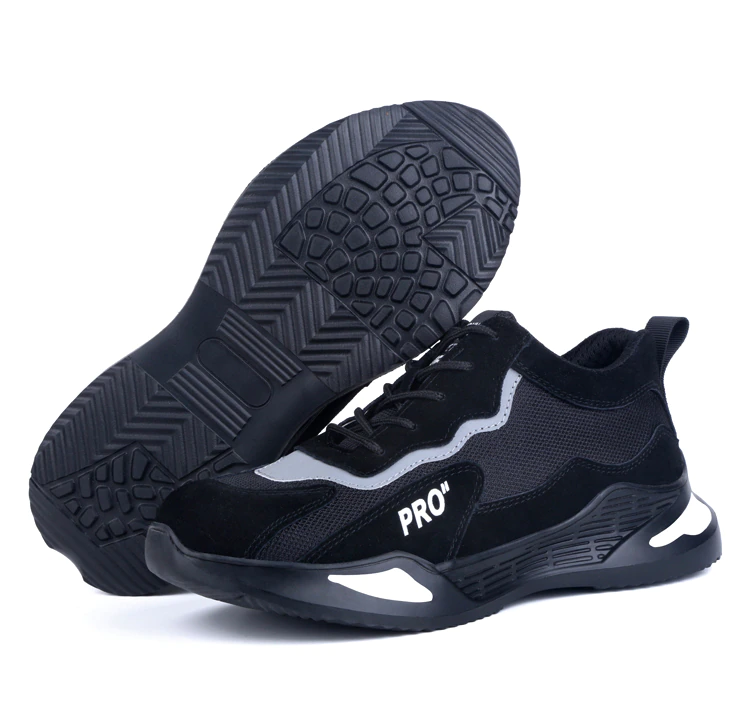 Pro Inch Men Work Safety Shoes Steel Toe
