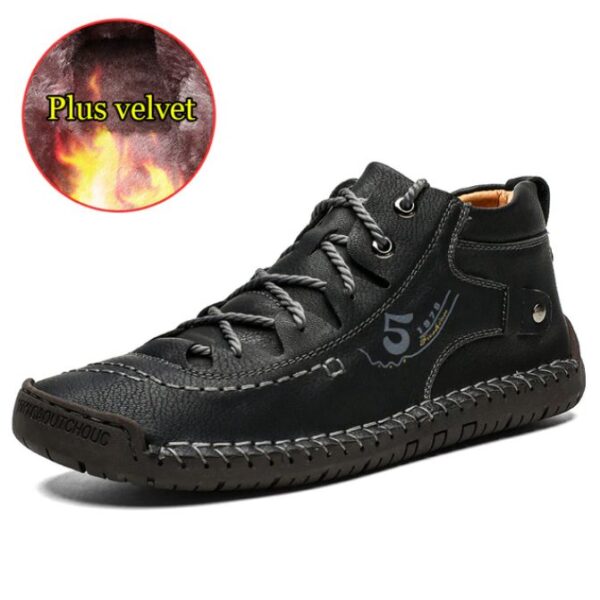 5 1978 Men Leather Casual Shoes - Image 11