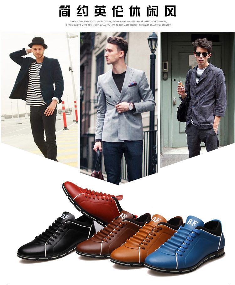 B.F. Men Shoes Casual Sneakers