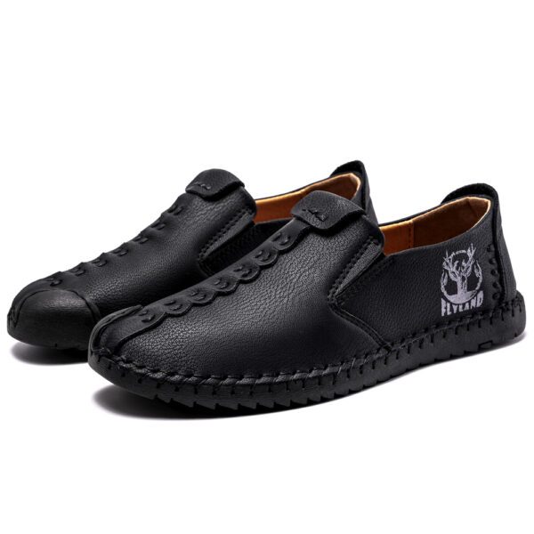 Flyland FL2 Men's Handmade Leather Shoes Black