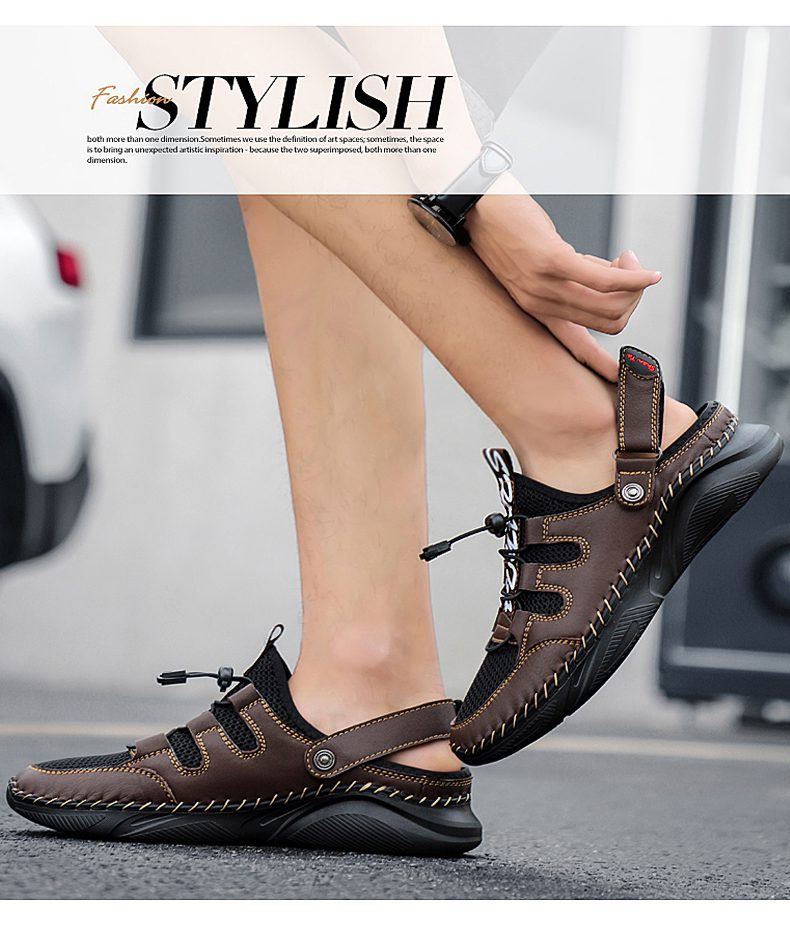 Shan Ta ST112 Mens Leather Sandals