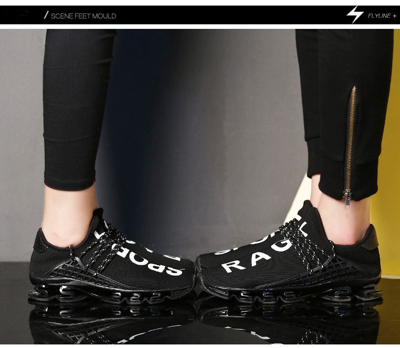 XIDISO Mens Running Shoes Womens Black