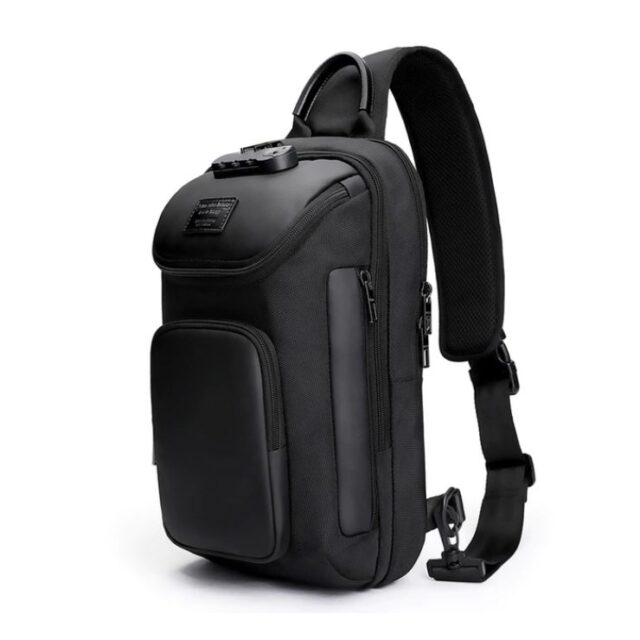 XINCADA Sling Bag Small Backpack - Black