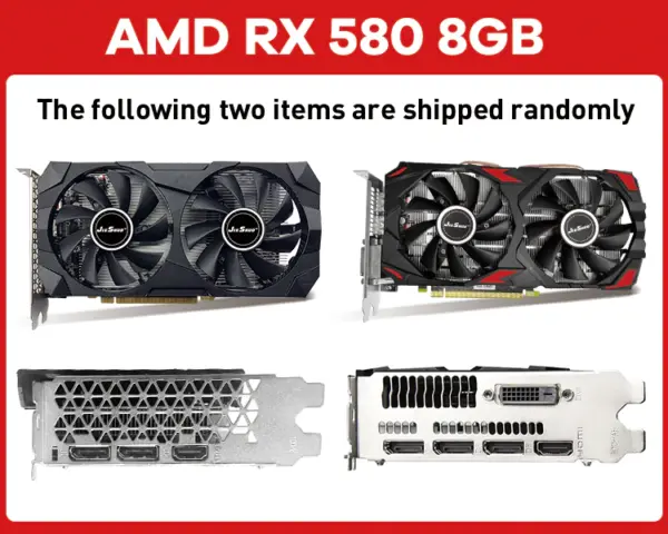 AMD Radeon RX580 Graphics Cards