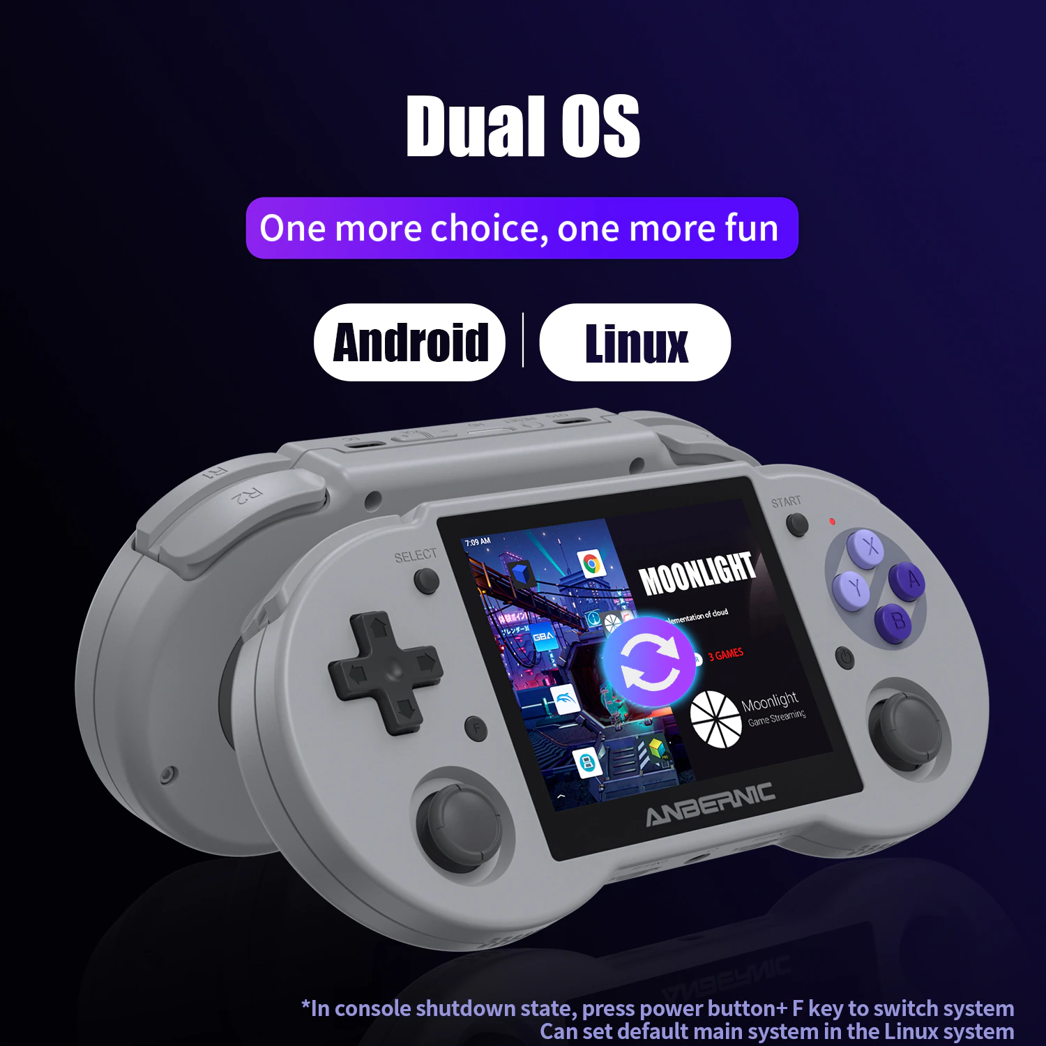 Anbernic RG353P Retro Handheld Video Game Console