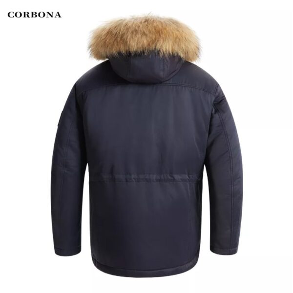 Corbona N-HG402MA N3B Type Winter Parka Men's Long Coat - Image 3