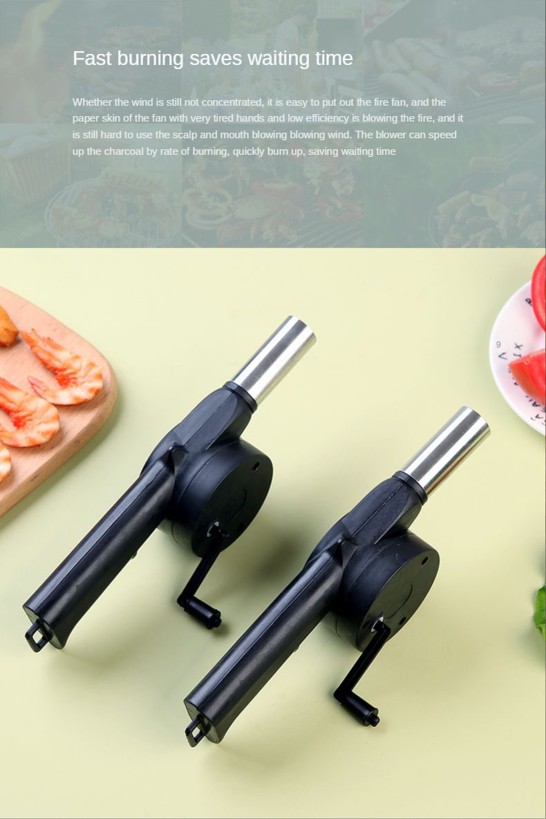 Hand Blower Portable Barbecue Blower