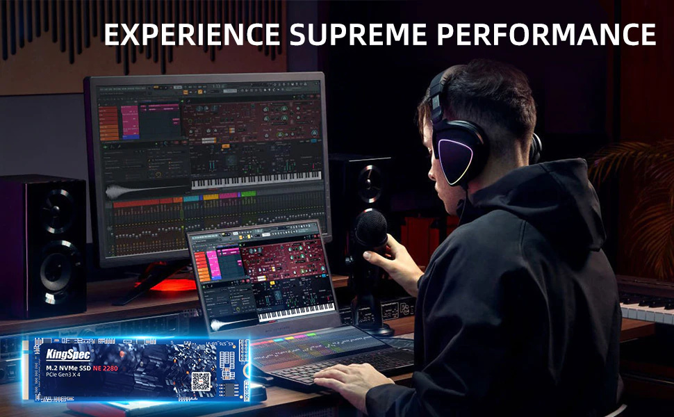 KingSpec M2 NVMe 2280 PCIe Supreme Performance