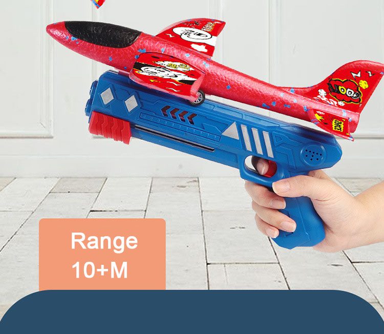 Wuchild Launcher Catapult Airplane Gun Blue