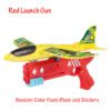 WUCHILD Launcher Catapult Airplane Gun Toy Feature Red Pic01