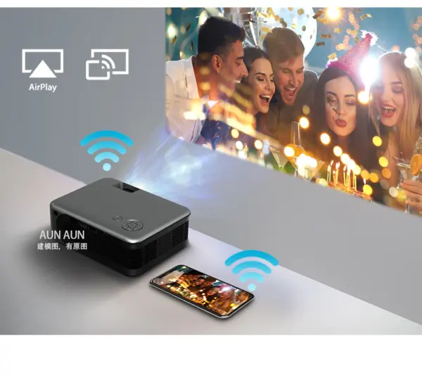 AUN A30C Pro Mini Led Projector - Image 3