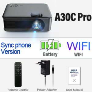 AUN A30C Pro Mini Led Projector