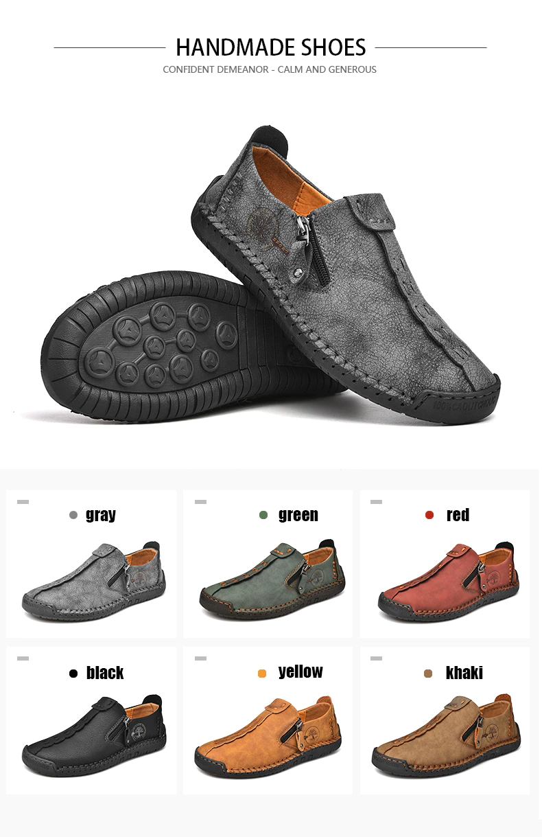 Abfuber M1120 Handmade Leather Men Shoes 