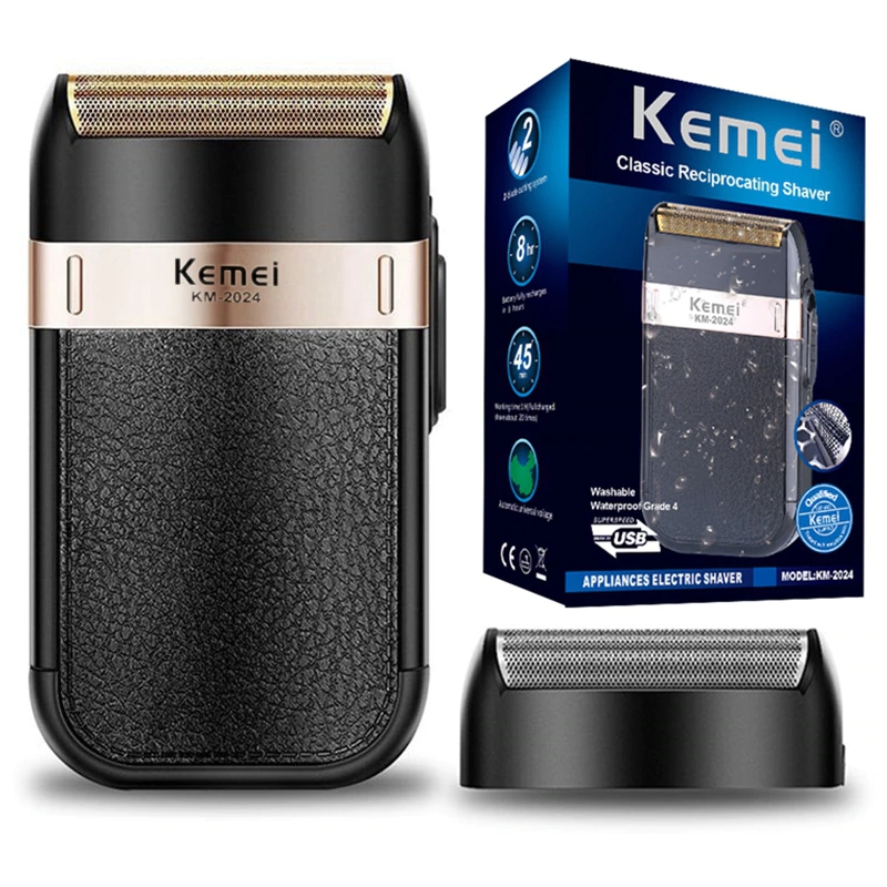 KEMEI KM-2024 Classic Reciprocating Shaver